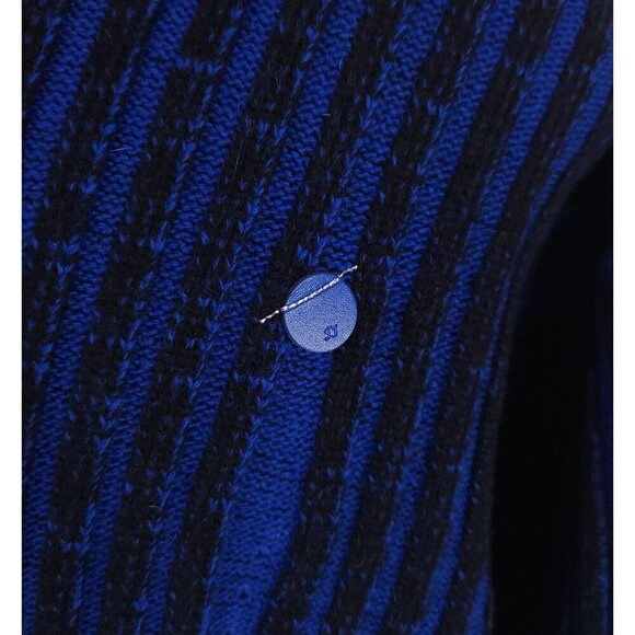 Ader Error Frank Turtleneck Size A3 L Oversized Mens Blue Sweater $485 - Picture 5 of 14